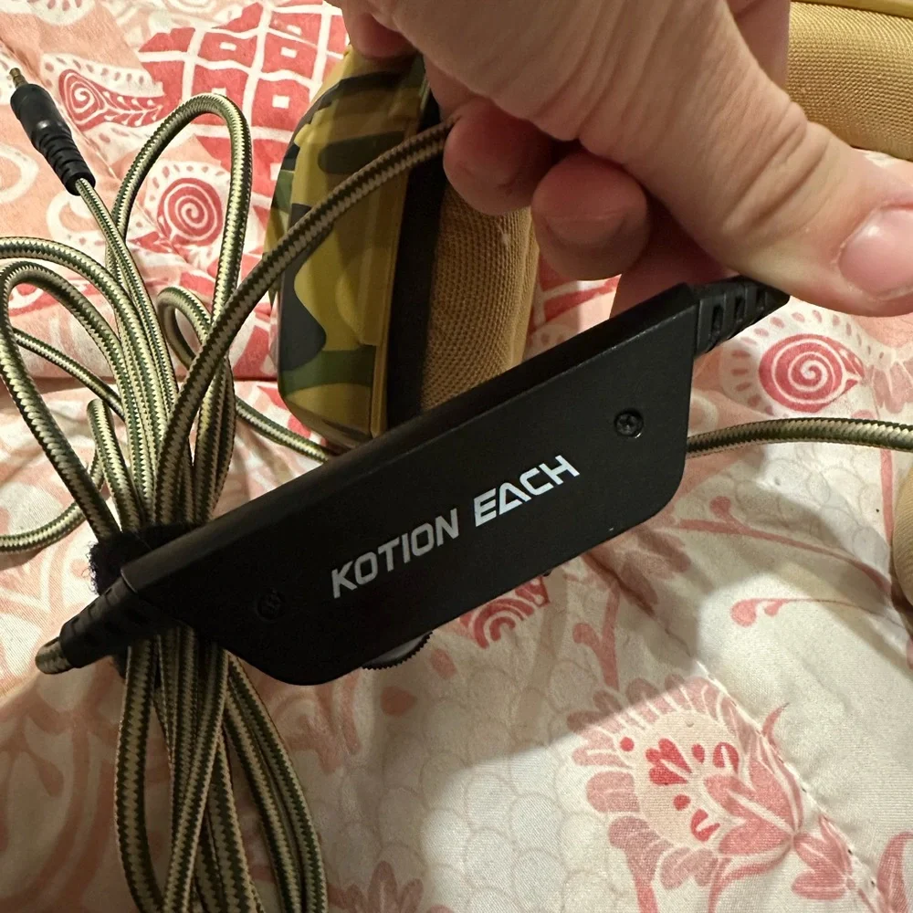 Camouflage Gaming Headset